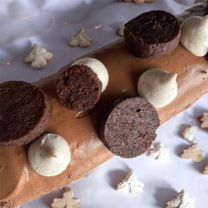 La Bûche Chocolat-Vanille